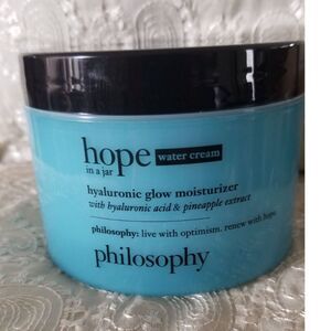 Philosophy Hope In A Jar Water Cream Hyaluronic Glow Moisturizer 8oz
